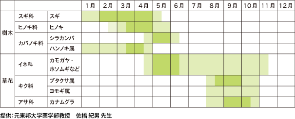 提供：元東邦大学薬学部教授 佐橋 紀男 先生