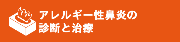 アレルギー性鼻炎の診断と治療