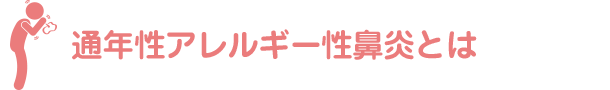 通年性アレルギー性鼻炎とは